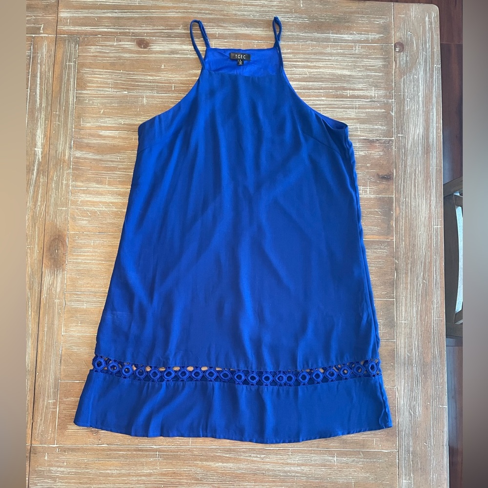 Women’s Blue TCEC Dress size large